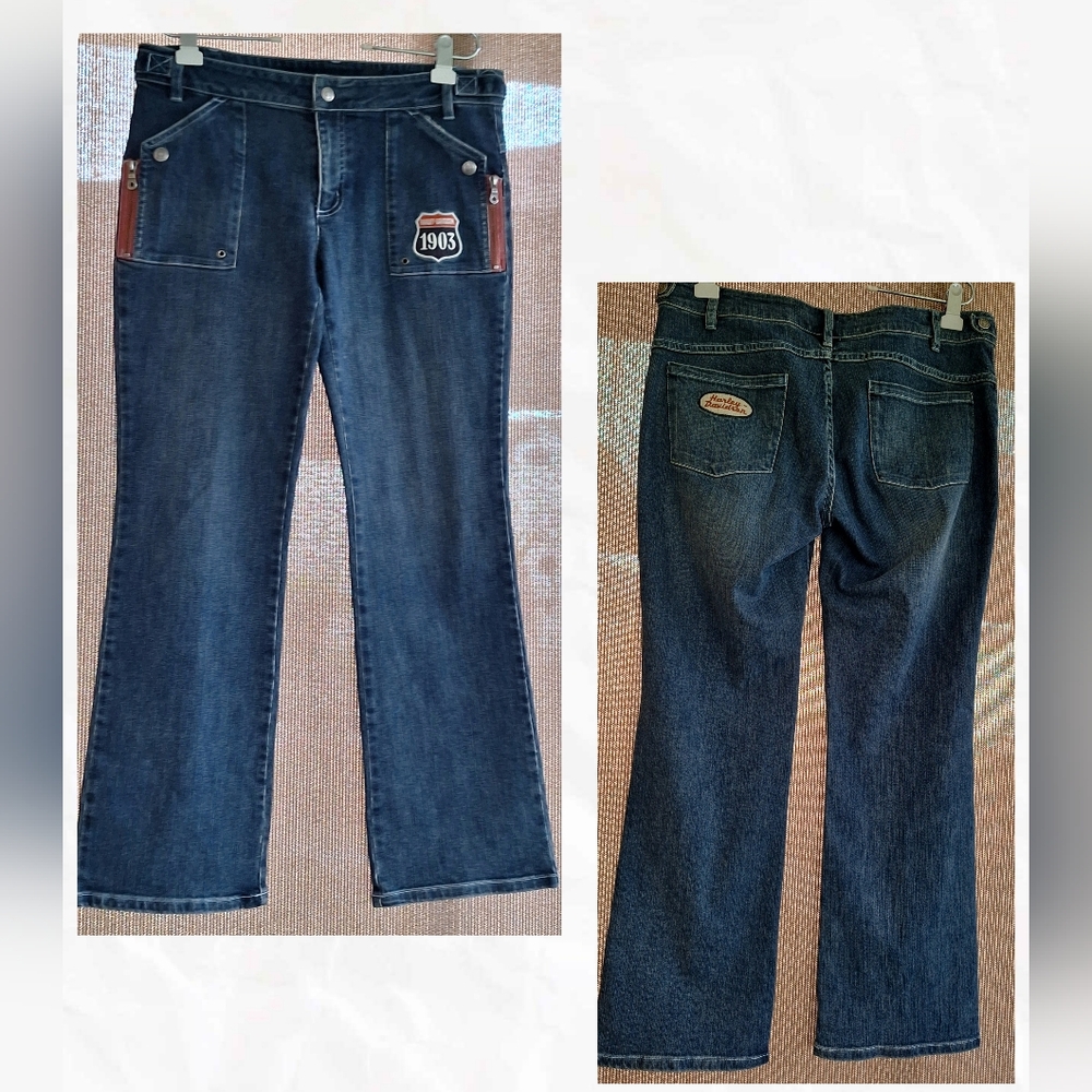Harley-Davidson Wowens bootcut denim